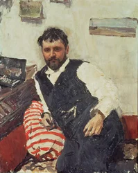 Portrait de Konstantin Korovin (1861-1939), 1891